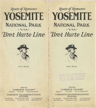 #170522) Route of Romance[.] Yosemite National Park via Bret Harte Line[.] Offices Yosemite...