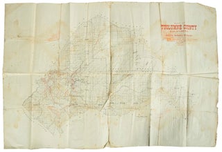 #170752) MAP OF TUOLUMNE COUNTY CALIFORNIA ISSUED BY THE STATE MINING BUREAU ... COMPILED BY THE...