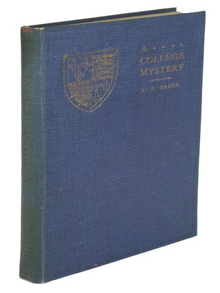 #170795) A COLLEGE MYSTERY: THE STORY OF THE APPARITION IN THE FELLOWS' GARDEN AT CHRIST'S...