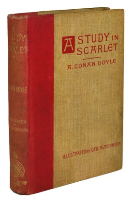 #170912) A STUDY IN SCARLET. A DETECTIVE STORY ... A New Edition with Forty Illustrations by Geo....