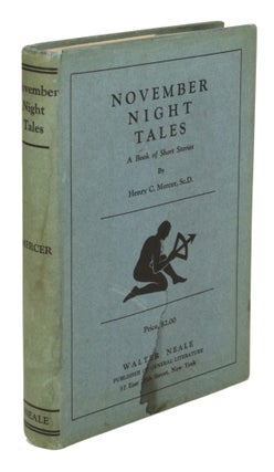 #170928) NOVEMBER NIGHT TALES: A BOOK OF SHORT STORIES. Henry Mercer