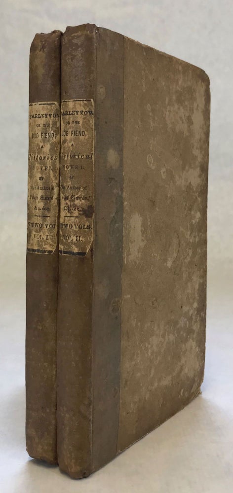 (#171107) SNARLEYYOW; OR, THE DOG FIEND. AN HISTORICAL NOVEL ... Complete in Two Volumes. Frederick Marryat.