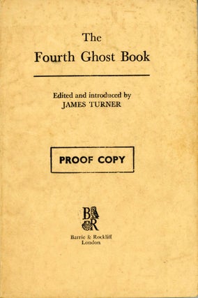 #171330) THE FOURTH GHOST BOOK. James Turner