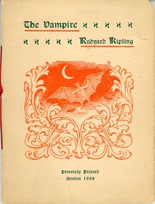 #171538) THE VAMPIRE. Rudyard Kipling