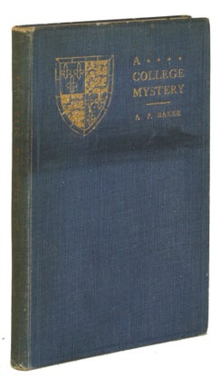 #171583) A COLLEGE MYSTERY: THE STORY OF THE APPARITION IN THE FELLOWS' GARDEN AT CHRIST'S...