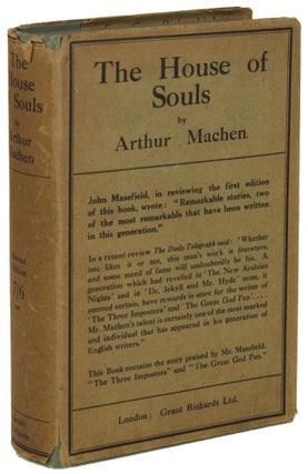 #171659) THE HOUSE OF SOULS. Arthur Machen