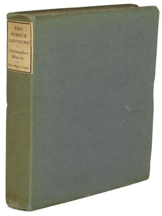 #171714) THE PURPLE SAPPHIRE AND OTHER POSTHUMOUS PAPERS SELECTED FROM THE UNOFFICIAL RECORDS OF...