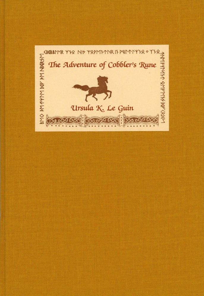 (#171801) THE ADVENTURE OF COBBLER'S RUNE. Ursula K. Le Guin.