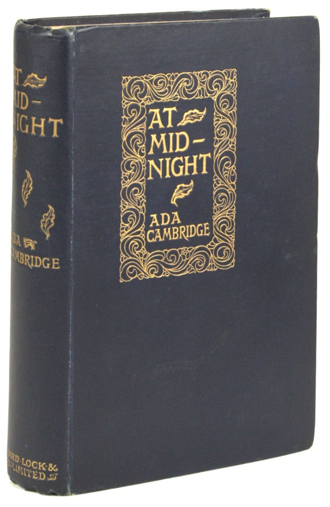 (#171873) AT MIDNIGHT AND OTHER STORIES. Ada Cambridge, Ada Cambridge Cross.