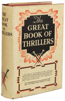 #171885) THE GREAT BOOK OF THRILLERS. Thomson, Douglas