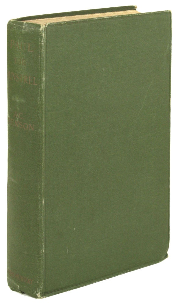 (#171887) PAUL THE MINSTREL AND OTHER STORIES REPRINTED FROM THE HILL OF TROUBLE AND THE ISLES OF SUNSET. Arthur Christopher Benson.