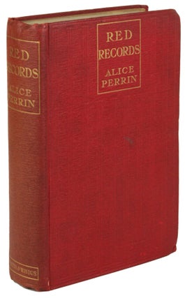 #171938) RED RECORDS. Alice Perrin