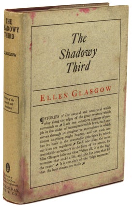 #172018) THE SHADOWY THIRD AND OTHER STORIES. Ellen Glasgow