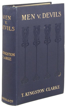 #172205) MEN V. DEVILS ... With Eight Illustrations by John Hassall. T. Kingston Clarke