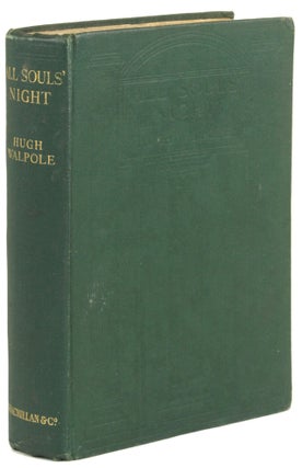#172301) ALL SOULS' NIGHT: A BOOK OF STORIES. Hugh Walpole