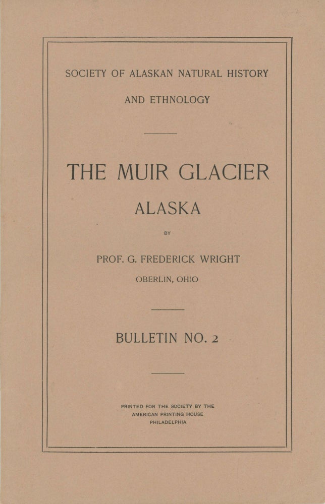 (#172641) THE MUIR GLACIER[,] ALASKA. Alaska, Muir Glacier.