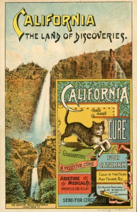 #172652) California the land of discoveries. California Cat-R-Cure for Catarrh ... [caption...