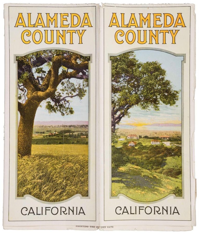 (#172656) ALAMEDA COUNTY CALIFORNIA ... [cover and caption title]. California, Alameda County, Kelley-Davis Co., Sierra Art, Engraving Co, designer J. J. Rhea, Engraving Co.
