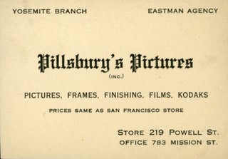 #172662) Yosemite Branch Eastman Agency[.] Pillsbury's Pictures (Inc.) Pictures, frames,...