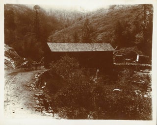 #172667) Road to Yosemite photograph album, circa 1890-1900. UNIDENTIFIED PHOTOGRAPHER
