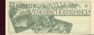 #172706) Raymond Vacation Excursions all traveling expenses included[.] Grand excursion to the...