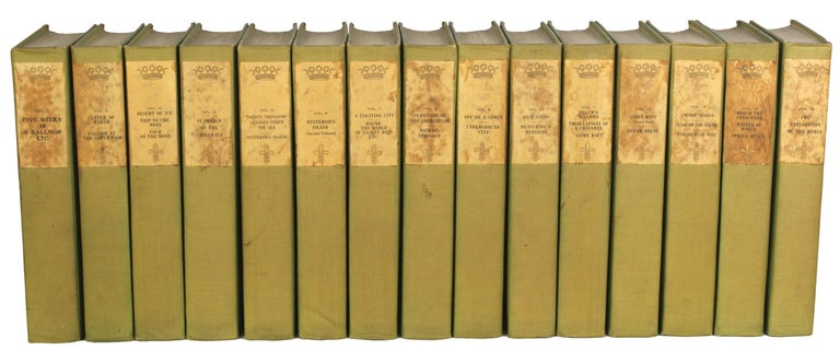 (#172882) WORKS OF JULES VERNE. Edited by Charles F. Horne. Jules Verne.