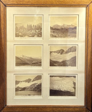 #172887) [Yosemite High Sierra] Lyell Glacier. Albumen photographs. ISRAEL C. RUSSELL