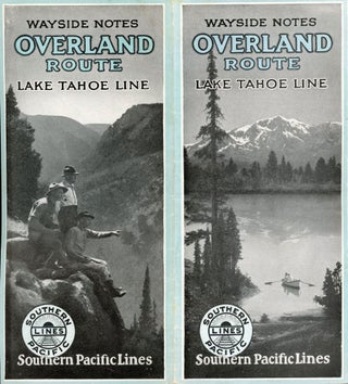 #172937) WAYSIDE NOTES ALONG OVERLAND ROUTE (LAKE TAHOE LINE) PUBLISHED BY SOUTHERN PACIFIC, SAN...