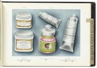CALIFORNIA PERFUME COMPANY COLOR PLATE CATALOG OF PERFUMES, TOILET WATERS, SACHET POWDERS, COMPLEXION CREAMS, TALCUM POWDERS, TOILET PREPARATIONS, SOAPS AND SOAP PREPARATIONS, SHAVING SUPPLIES, HAIR TONICS AND SHAMPOOS, MANICURE SUPPLIES, DENTIFRICES, FLAVORING EXTRACTS. COLORINGS AND FOOD PRODUCTS, HOUSEHOLD SPECIALTIES, ATOMIZER BOXES, GIFT PACKAGES AND SETS. ISSUED ONLY TO REPRESENTATIVES OF THE COMPANY.