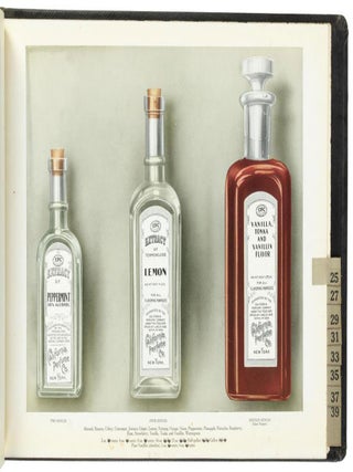 CALIFORNIA PERFUME COMPANY COLOR PLATE CATALOG OF PERFUMES, TOILET WATERS, SACHET POWDERS, COMPLEXION CREAMS, TALCUM POWDERS, TOILET PREPARATIONS, SOAPS AND SOAP PREPARATIONS, SHAVING SUPPLIES, HAIR TONICS AND SHAMPOOS, MANICURE SUPPLIES, DENTIFRICES, FLAVORING EXTRACTS. COLORINGS AND FOOD PRODUCTS, HOUSEHOLD SPECIALTIES, ATOMIZER BOXES, GIFT PACKAGES AND SETS. ISSUED ONLY TO REPRESENTATIVES OF THE COMPANY.