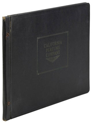 CALIFORNIA PERFUME COMPANY COLOR PLATE CATALOG OF PERFUMES, TOILET WATERS, SACHET POWDERS, COMPLEXION CREAMS, TALCUM POWDERS, TOILET PREPARATIONS, SOAPS AND SOAP PREPARATIONS, SHAVING SUPPLIES, HAIR TONICS AND SHAMPOOS, MANICURE SUPPLIES, DENTIFRICES, FLAVORING EXTRACTS. COLORINGS AND FOOD PRODUCTS, HOUSEHOLD SPECIALTIES, ATOMIZER BOXES, GIFT PACKAGES AND SETS. ISSUED ONLY TO REPRESENTATIVES OF THE COMPANY.