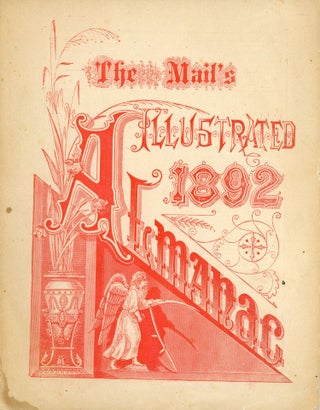 #173006) ALMANAC FOR THE YEAR 1892. ILLUSTRATED. California, San Joaquin County, Stockton
