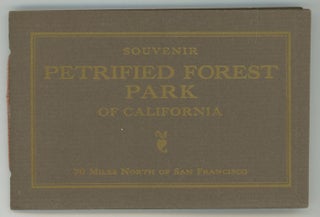 #173039) SOUVENIR PETRIFIED FOREST PARK OF CALIFORNIA 70 MILES NORTH OF SAN FRANCISCO [cover...
