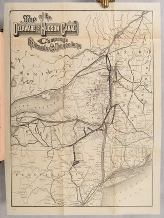 THE DELAWARE AND HUDSON CANAL CO.'S RAILROAD, (SARATOGA DIVISION), AND UPPER HUDSON VALLEY BUSINESS DIRECTORY FOR 1885-6. CONTAINING THE NAMES, BUSINESSES AND P. O. ADDRESSES OF MERCHANTS, MANUFACTURERS, PROFESSIONAL AND OTHER BUSINESS MEN IN THE CITIES AND VILLAGES SITUATE ON THE LINE OF THE D. & H. C. CO.'S R. R. BETWEEN ALBANY, LAKE GEORGE AND LAKE CHAMPLAIN, AND ON ADIRONDACK RAILWAY BETWEEN SARATOGA AND NORTH CREEK. ALSO A CLASSIFIED BUSINESS DIRECTORY OF PATRONS ONLY AND AN APPENDIX GIVING A COMPLETE LIST OF BANKS, SAVINGS BANKS, NEWSPAPERS, INSURANCE COMPANIES, MANUFACTURING, GAS LIGHT AND OTHER INCORPORATED COMPANIES. PRICE $2. L. P. WAITE & CO., PUBLISHERS, - ALBANY, N. Y.