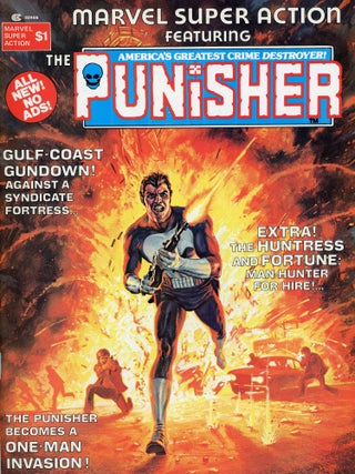 #173112) STAN LEE PRESENTS: MARVEL SUPER ACTION FEATURING THE PUNISHER. January 1976 ., Archie...
