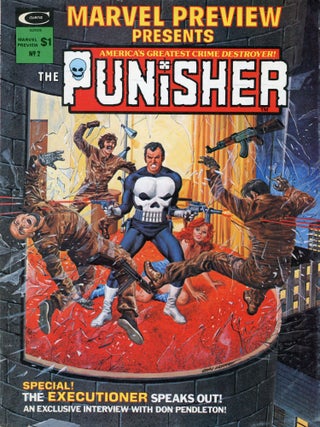 #173126) STAN LEE PRESENTS: THE PUNISHER. Marvel Preview. 1975 ., Marv Wolfman, number 2 Volume 1
