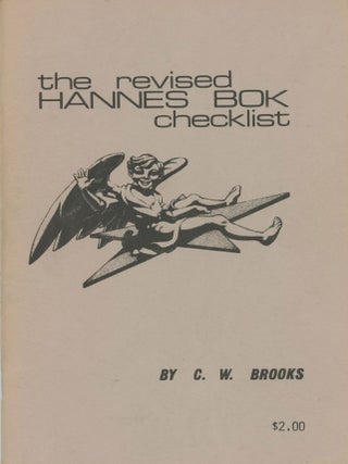 #173134) REVISED HANNES BOK CHECKLIST. Hannes . Brooks Bok, Jr, Wayne Woodard