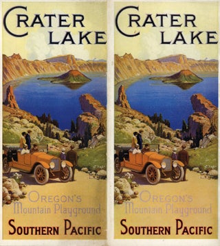 #173161) CRATER LAKE OREGON'S MOUNTAIN PLAYGROUND ... [panel title]. Southern Pacific Railroad