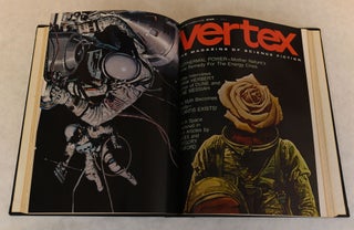 #173188) VERTEX MAGAZINE. April 1973 - February 1974 ., Donald J. Pfeil, number 1 - volume 1...
