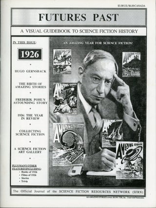 #173191) FUTURES PAST: A. VISUAL GUIDEBOOK TO SCIENCE FICTION HISTORY. 1991 ., Jim Emerson,...