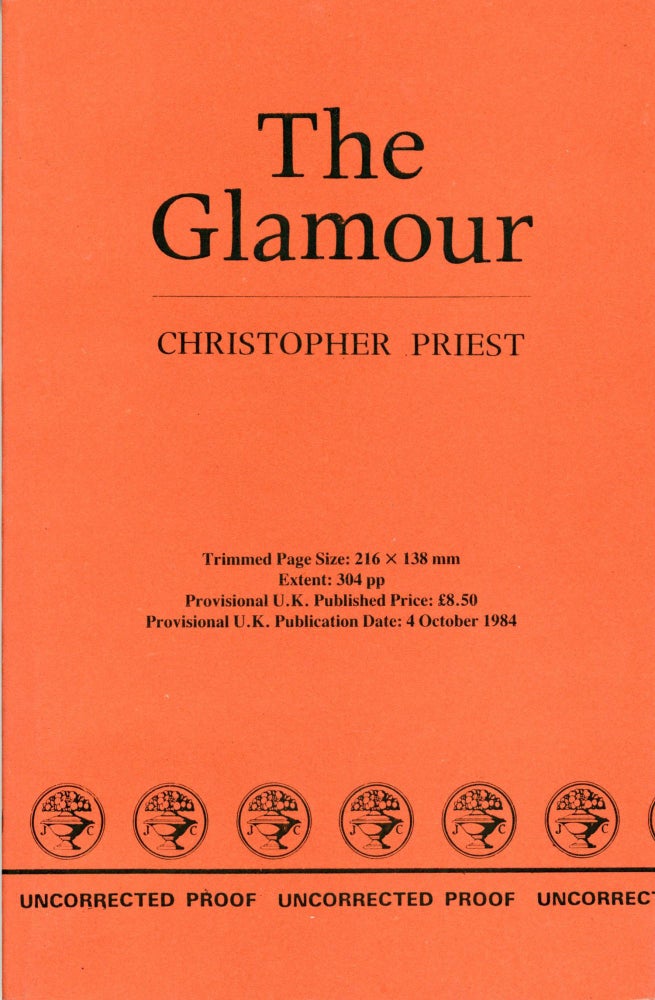 (#173436) THE GLAMOUR. Christopher Priest.