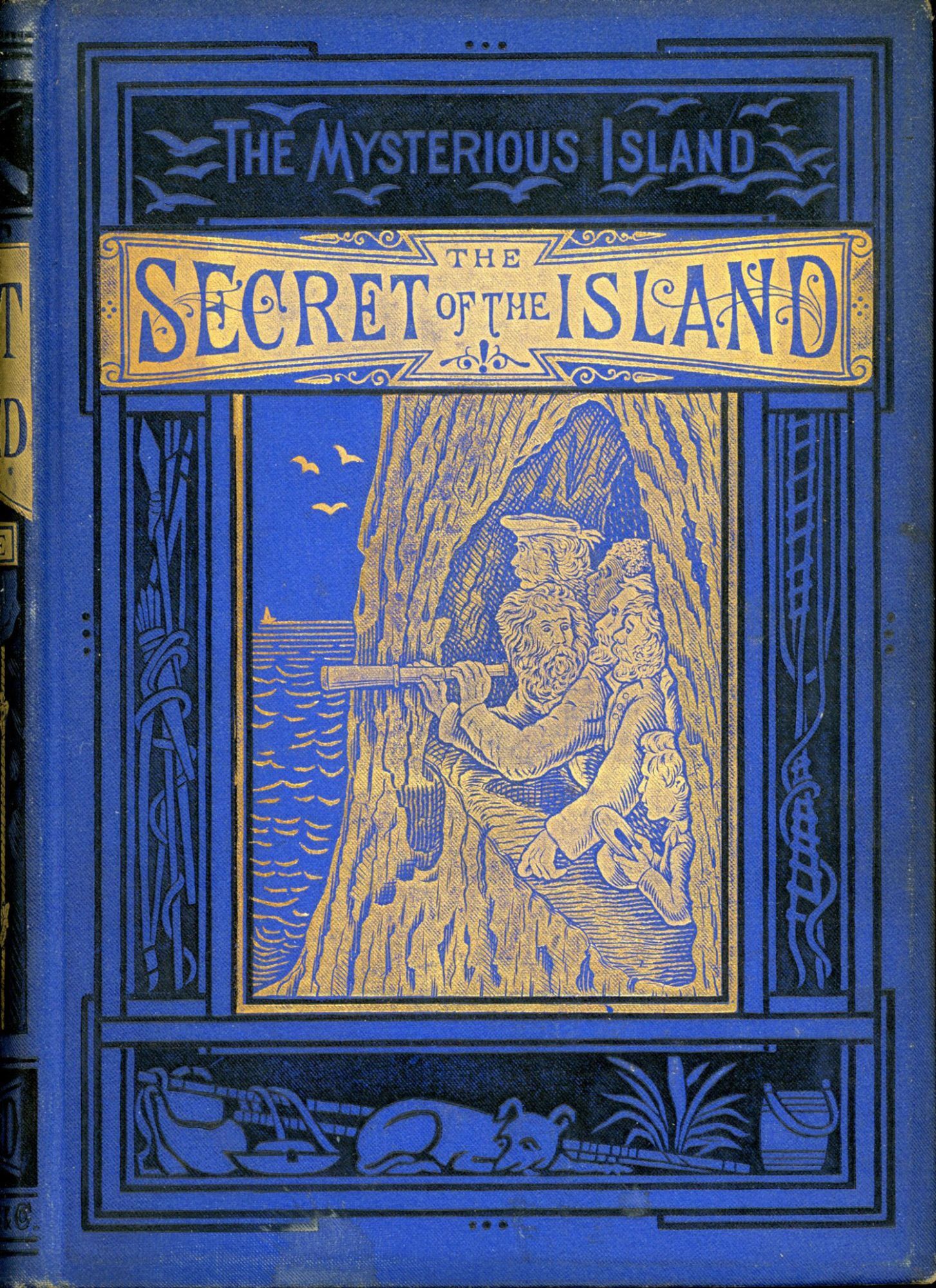 THE MYSTERIOUS ISLAND: THE SECRET OF THE ISLAND  Translated