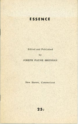 #173891) ESSENCE. Summer 1963 ., Joseph Payne Brennan, number 27