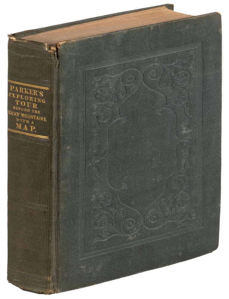 (#174293) JOURNAL OF AN EXPLORING TOUR BEYOND THE ROCKY MOUNTAINS, UNDER THE DIRECTION OF THE AMERICAN BOARD OF COMMISSIONERS FOR FOREIGN MISSIONS, IN THE YEARS 1835, '36, AND '37; CONTAINING A DESCRIPTION OF GEOGRAPHY, GEOLOGY, CLIMATE, PRODUCTIONS OF THE COUNTRY, AND THE NUMBER, MANNERS, AND CUSTOMS OF THE NATIVES: WITH A MAP OF OREGON TERRITORY. By Rev. Samuel Parker, A. M. Second Edition. Samuel Parker.