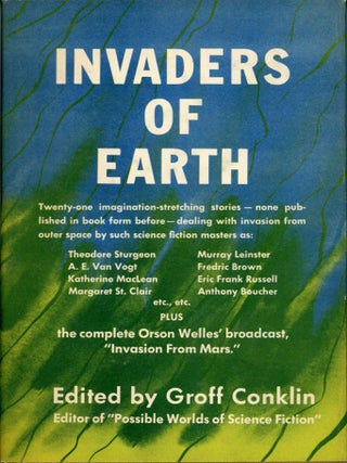 #174485) INVADERS OF EARTH. Groff Conklin