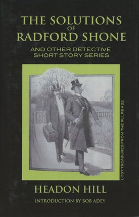 #174949) THE SOLUTIONS OF RADFORD SHONE AND OTHER SHORT DETECTIVE STORIES SERIES ... Introduction...