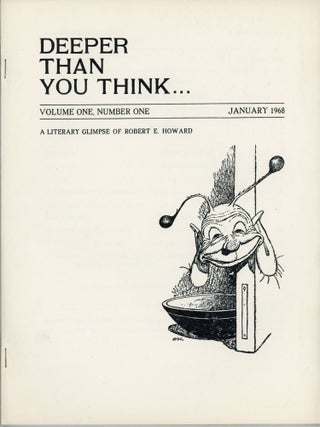 #175495) DEEPER THAN YOU THINK. January 1968-March 1969 ., Joel Frieman, numbers volume 1