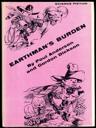#175935) EARTHMAN'S BURDEN. Poul Anderson, Gordon R. Dickson