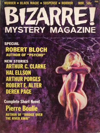 #176508) BIZARRE! MYSTERY MAGAZINE. November 1965 ., John Poe, number 2 volume 1