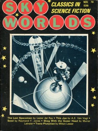 #176529) SKYWORLDS. November 1977 ., Jeffrey Stevens, number 1 volume 1